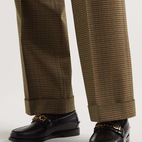 NIB Gucci Cara Logo Snaffle Loafers - G 12.5 US 13-13.5 - Picture 2 of 10